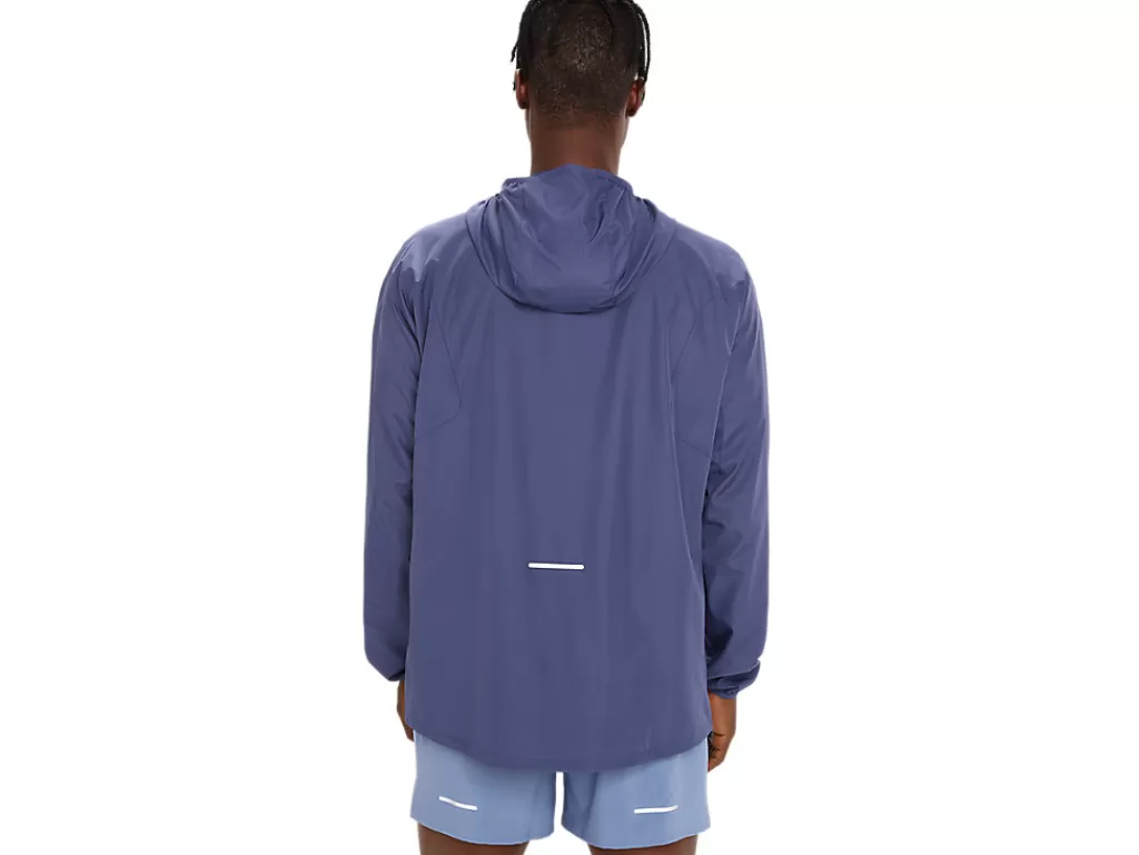 ASICS Kleding | Hardlopen>ACCELERATE LIGHT JACKET Thunder Blue