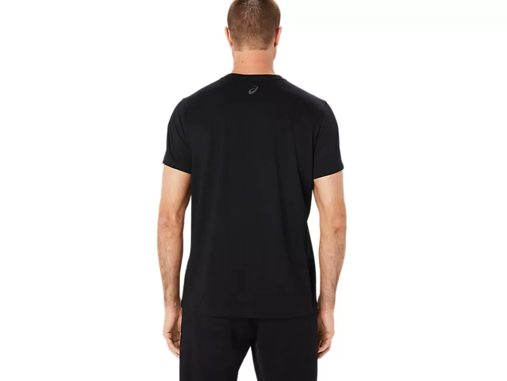 ASICS Shirts met korte mouwen | Bovenkleding> LOGO SS TEE Performance Black/Graphite Grey