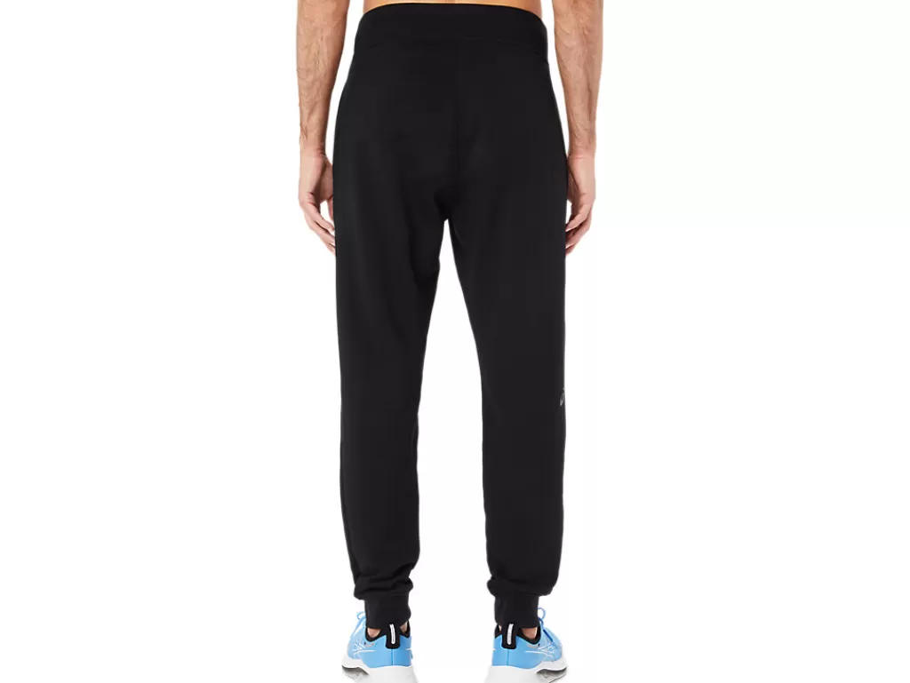 ASICS Broek | Broeken> LOGO SWEATPANT Performance Black/Graphite Grey