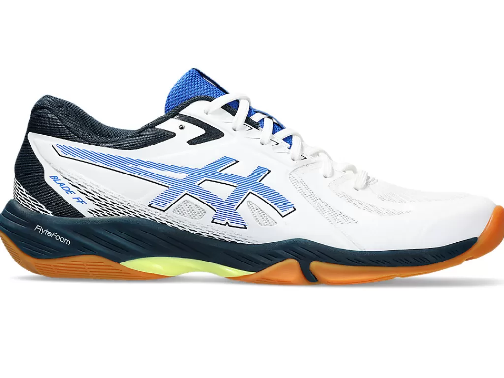 ASICS Netbal | Squash & badminton>BLADE FF White/Illusion Blue