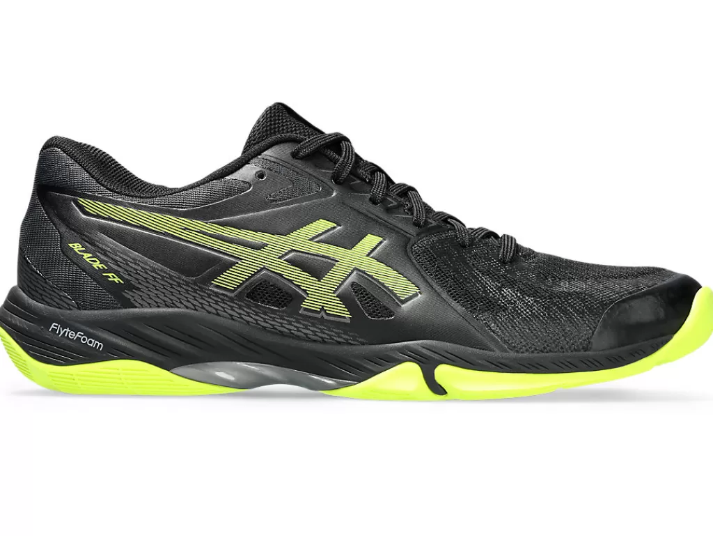 ASICS Netbal | Squash & badminton>BLADE FF Black/Safety Yellow