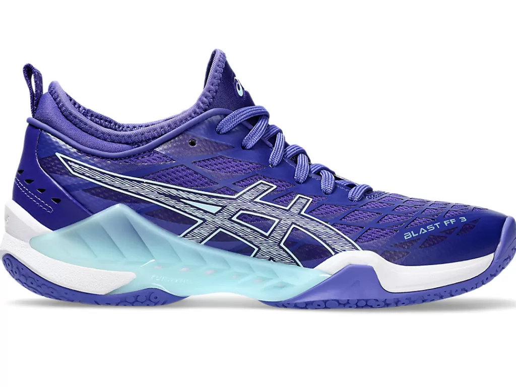 ASICS Netbal | Squash & badminton>BLAST FF 3 Eggplant/Aquamarine