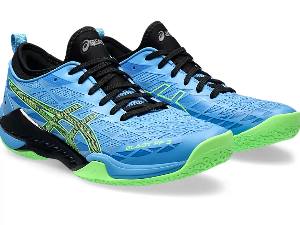 ASICS Squash & badminton | Handbal>BLAST FF 3 Waterscape/Lime Burst