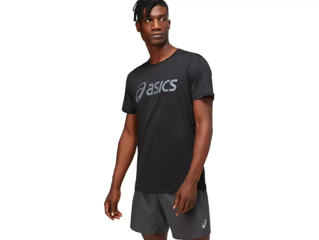 ASICS Kleding | Hardlopen>CORE TOP Performance Black/Carrier Grey