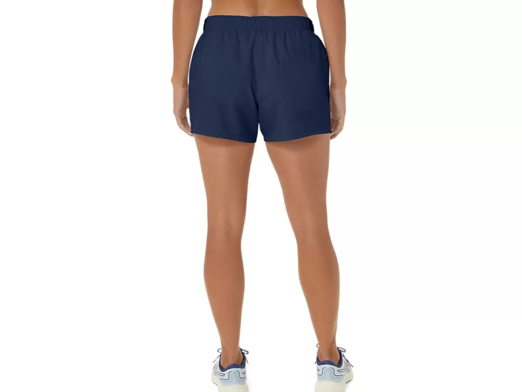 ASICS Kleding | Hardlopen>CORE 4IN SHORT Blue Expanse