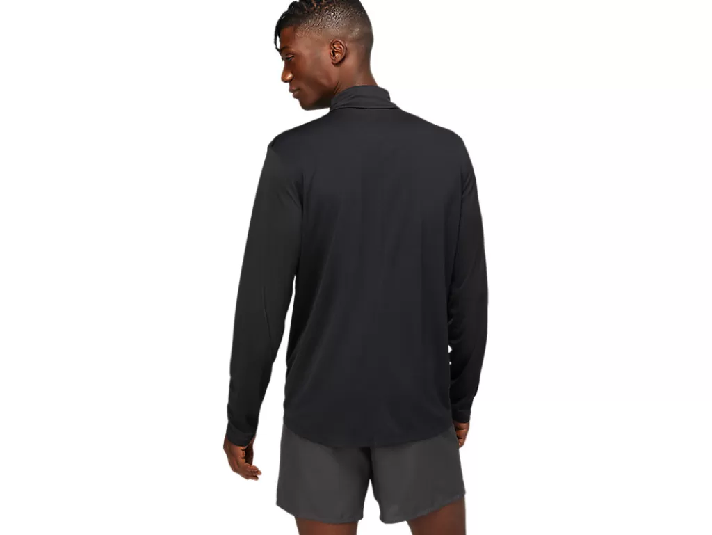 ASICS Kleding | Hardlopen>CORE LS 1/2 ZIP TOP Performance Black