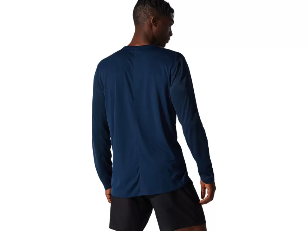 ASICS Kleding | Hardlopen>CORE LS TOP French Blue