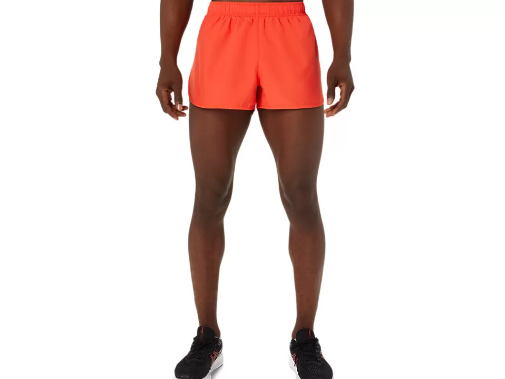 ASICS Kleding | Hardlopen>CORE SPLIT SHORT True Red