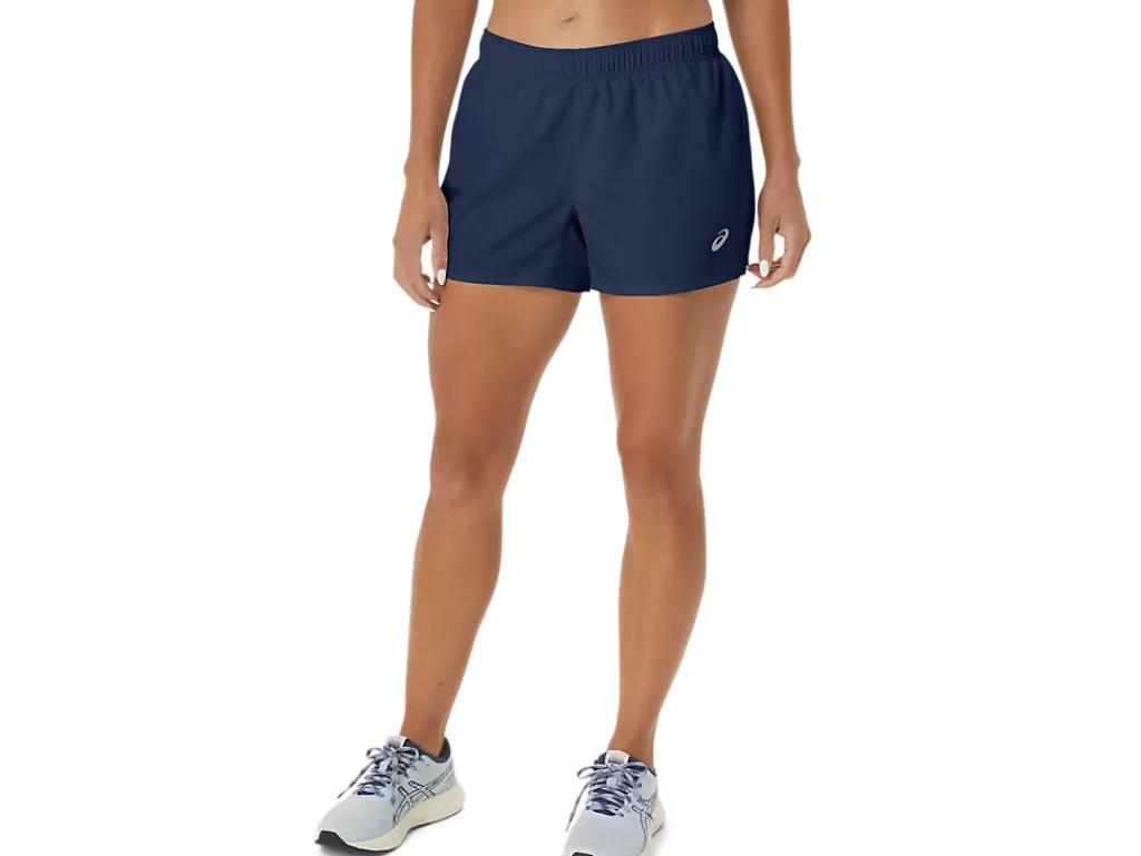 ASICS Kleding | Hardlopen>CORE SPLIT SHORT Blue Expanse