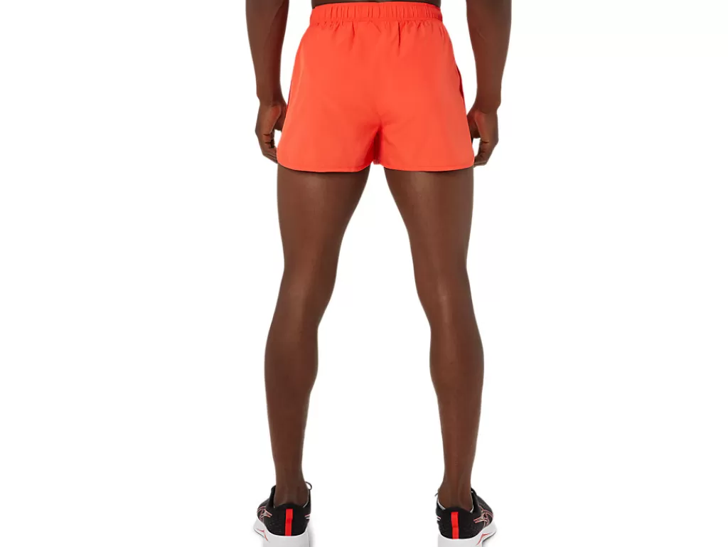 ASICS Kleding | Hardlopen>CORE SPLIT SHORT True Red