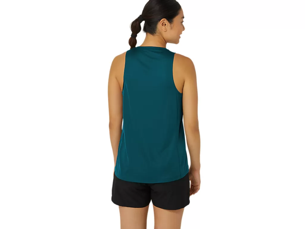 ASICS Kleding | Hardlopen>CORE TANK Rich Teal