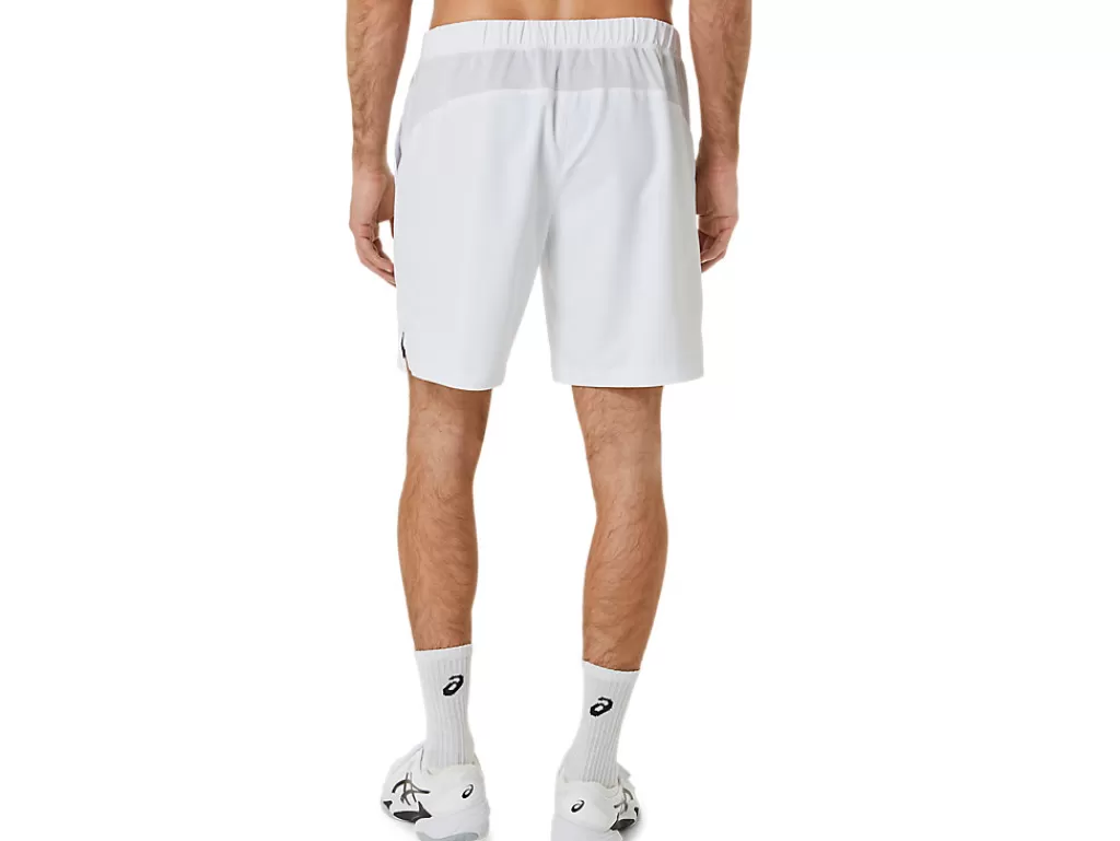 ASICS Kleding | Tennis>COURT 9IN SHORT Brilliant White