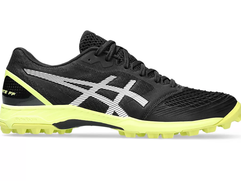 ASICS Hockey | Schoenen>FIELD ULTIMATE FF 2 Black/Glow Yellow