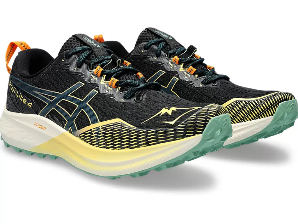 ASICS FUJI LITE™ | Trail running>FUJILITE 4 Black/Magnetic Blue