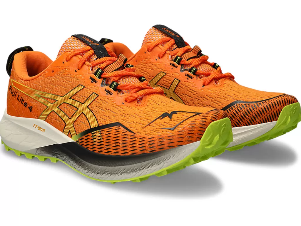 ASICS FUJI LITE™ | Trail running>FUJILITE 4 Bright Orange/Neon Lime