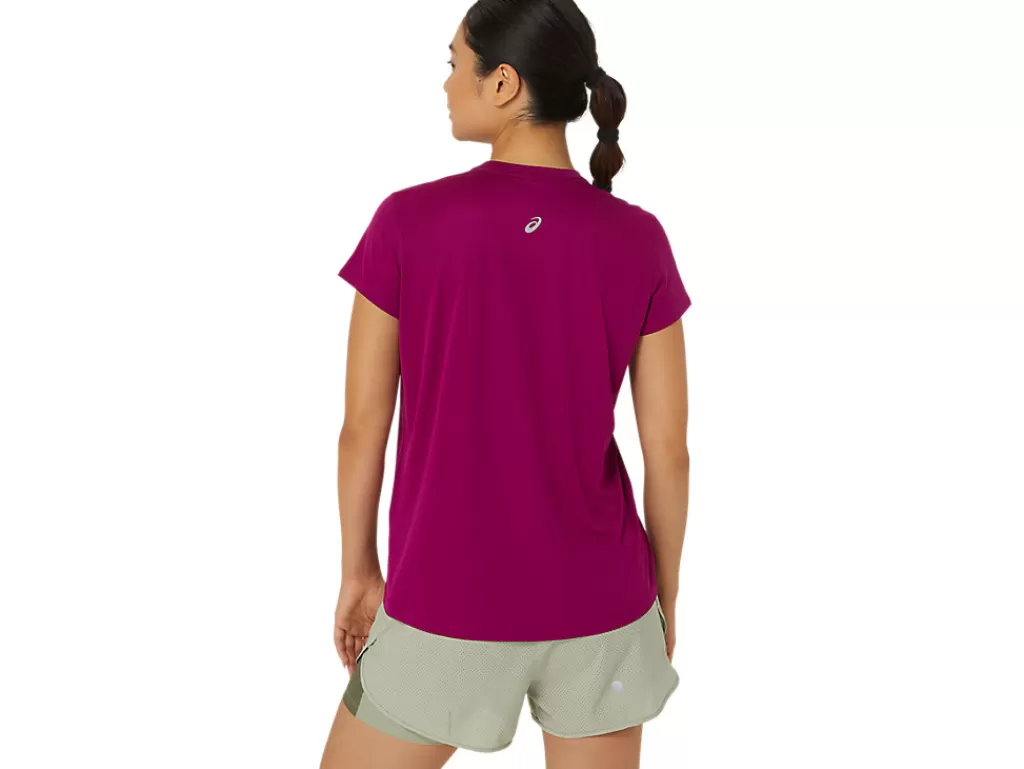 ASICS Kleding | Trail running>FUJITRAIL LOGO SS TOP Blackberry