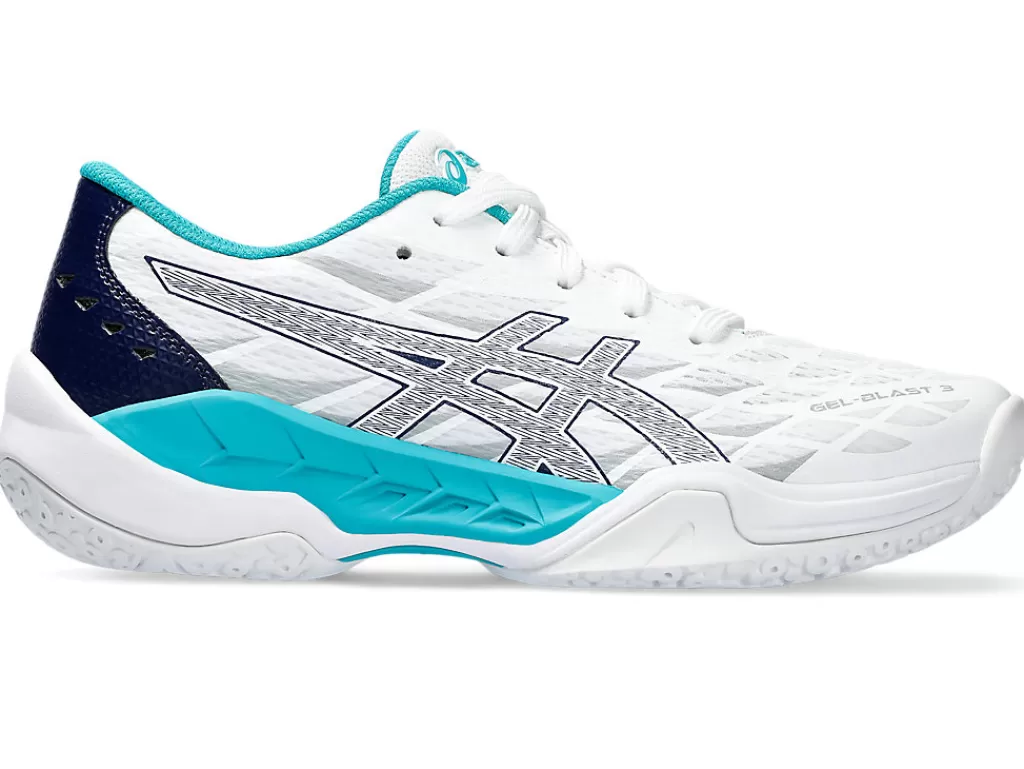 ASICS Netbal | Squash & badminton>GEL-BLAST GS White/Peacoat