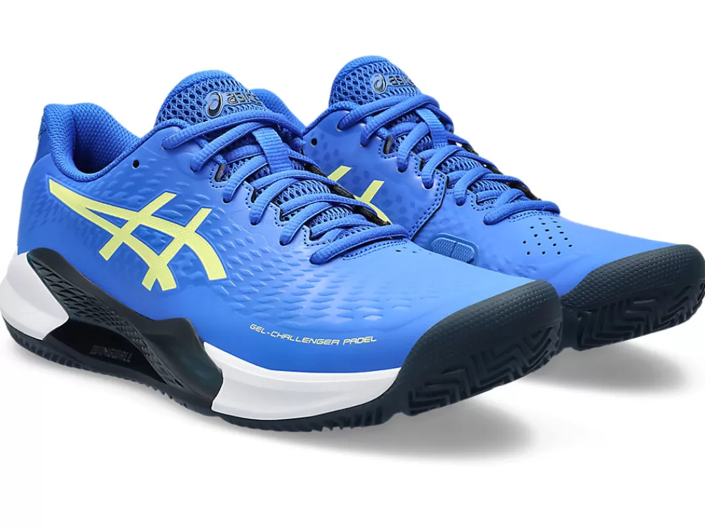 ASICS Padel | Padel>GEL-CHALLENGER 14 PADEL Illusion Blue/Glow Yellow