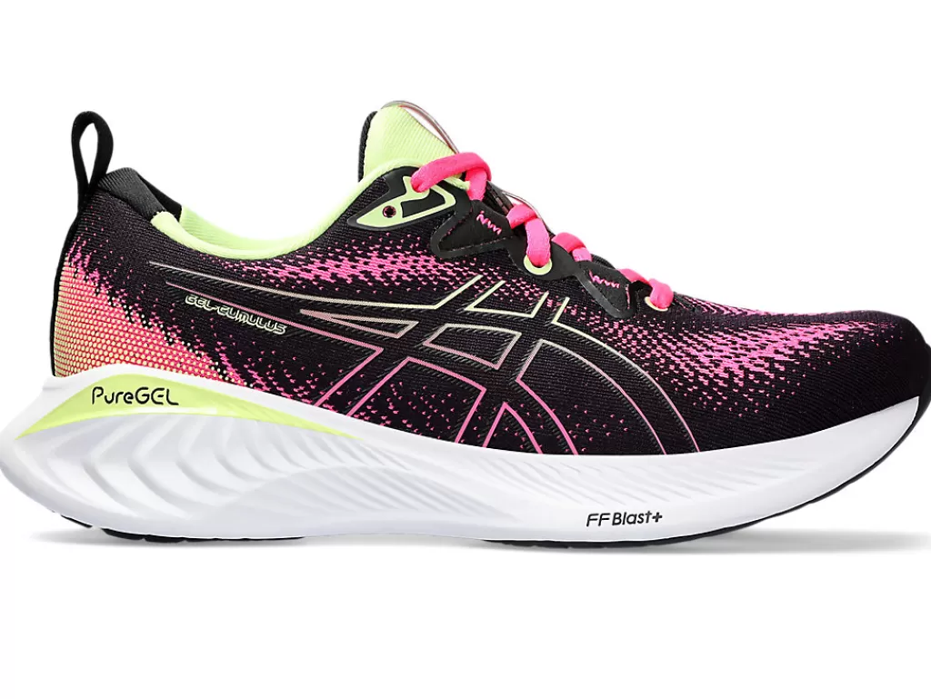 ASICS GEL-CUMULUS™ | Hardloopschoenen>GEL-CUMULUS 25 Black/Hot Pink