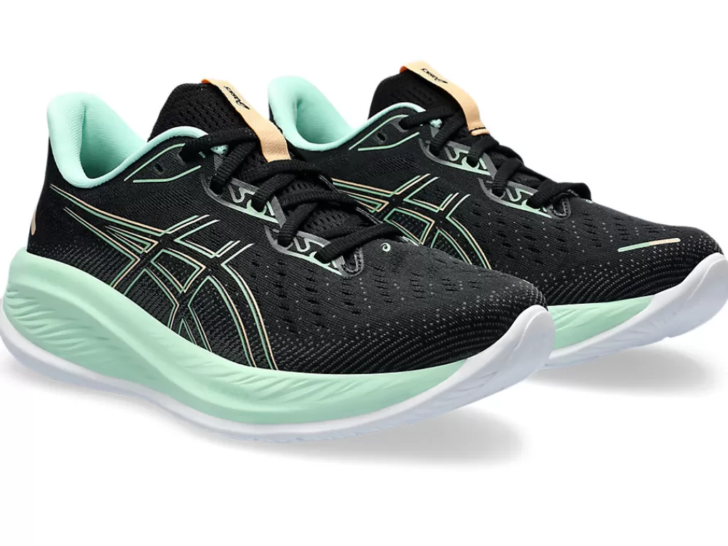 ASICS GEL-CUMULUS™ | Hardloopschoenen>GEL-CUMULUS 26 Black/Mint Tint