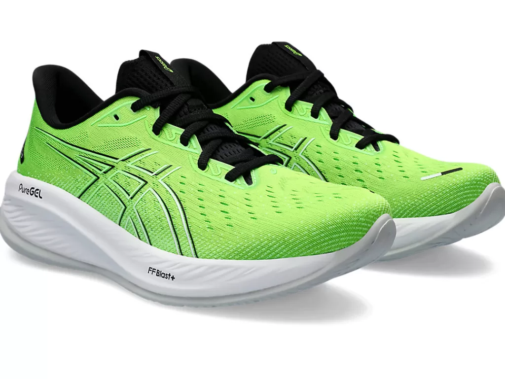 ASICS GEL-CUMULUS™ | Hardloopschoenen>GEL-CUMULUS 26 Electric Lime/White