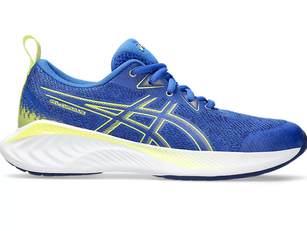 ASICS GEL-CUMULUS™ | Hardloopschoenen>GEL-CUMULUS 25 GS Illusion Blue/Glow Yellow