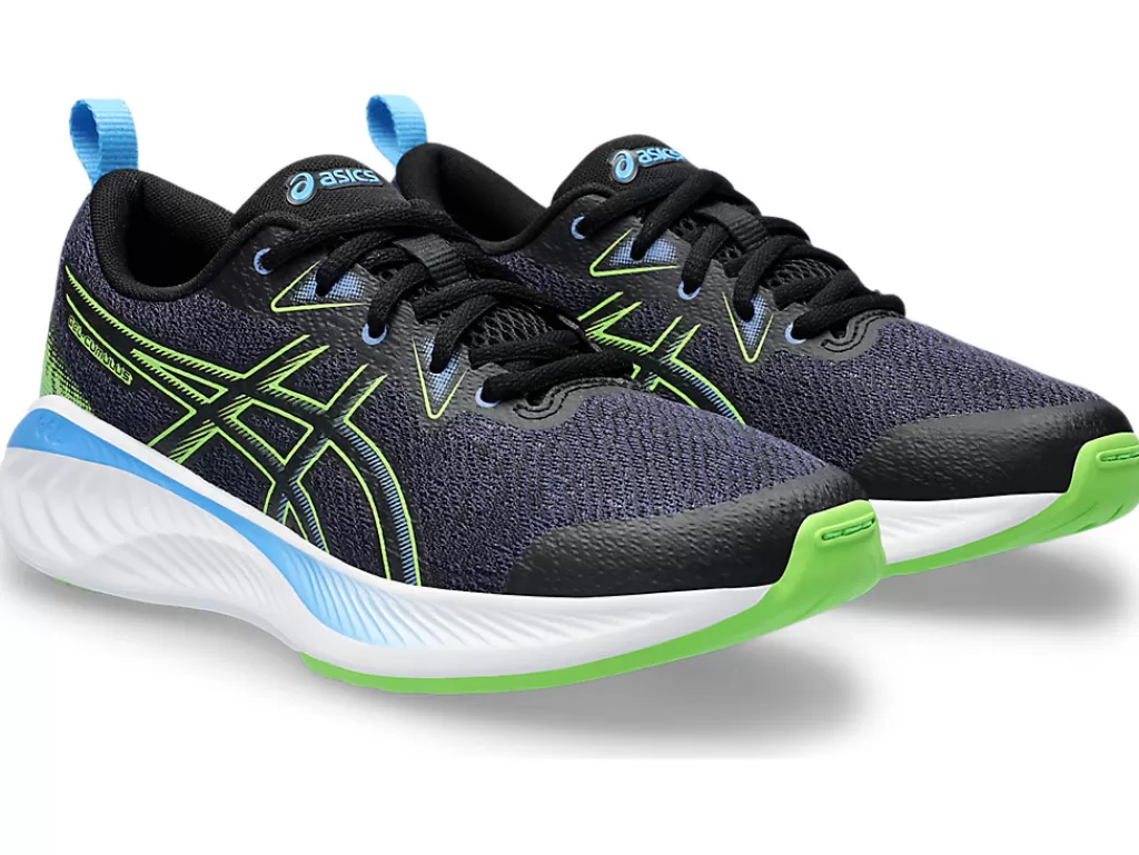 ASICS GEL-CUMULUS™ | Hardloopschoenen>GEL-CUMULUS 25 GS Black/Electric Lime