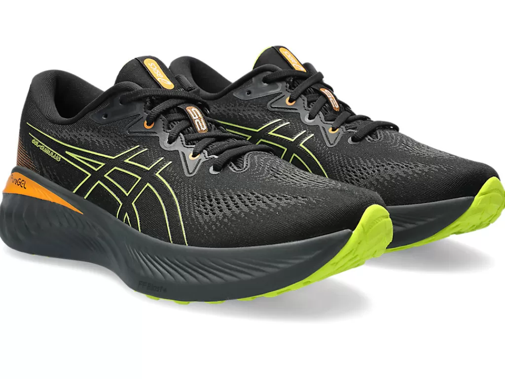 ASICS GEL-CUMULUS™ | Verder hardlopen - neutral>GEL-CUMULUS 25 GTX Black/Neon Lime