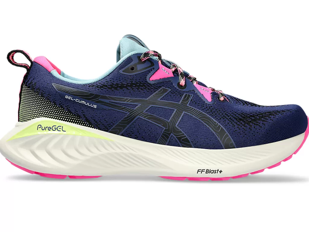 ASICS GEL-CUMULUS™ | Hardloopschoenen>GEL-CUMULUS 25 TR Nature Bathing/Lime Green