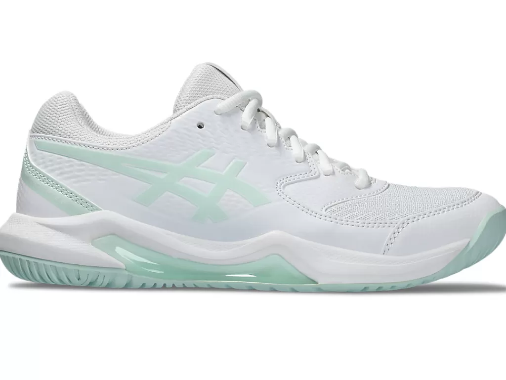 ASICS Tennisschoenen | Tennis>GEL-DEDICATE 8 White/Pale Blue