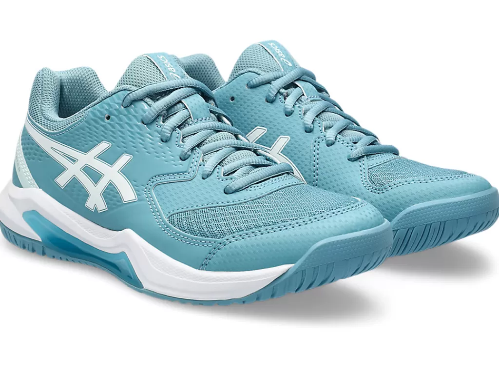 ASICS Tennisschoenen | Tennis>GEL-DEDICATE 8 Gris Blue/White