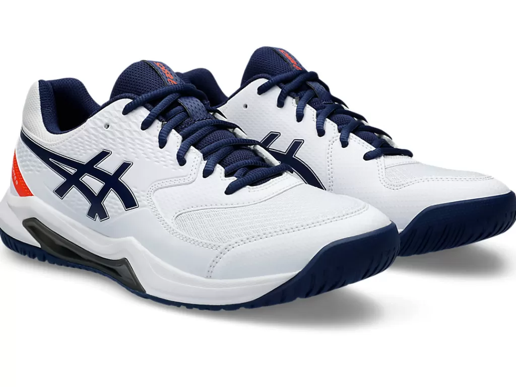 ASICS Tennisschoenen | Tennis>GEL-DEDICATE 8 White/Blue Expanse