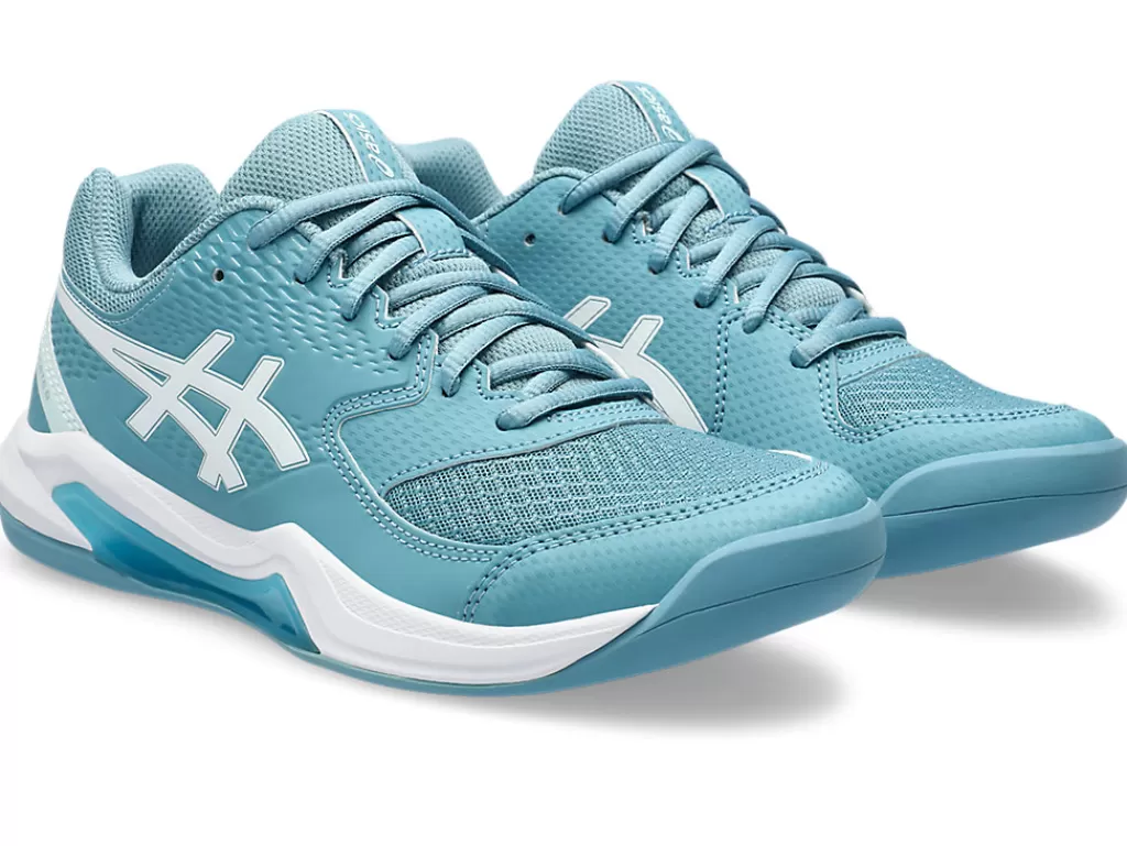 ASICS Tennisschoenen | Tennis>GEL-DEDICATE 8 INDOOR Gris Blue/White