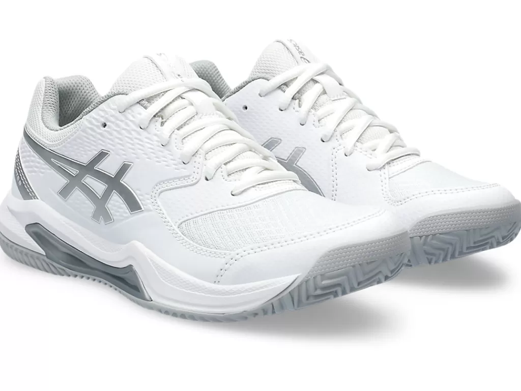 ASICS Padel | Padel>GEL-DEDICATE 8 PADEL White/Pure Silver