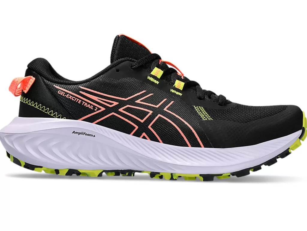 ASICS Trail running | Trailschoenen & wandelschoenen>GEL-EXCITE TRAIL 2 Black/Sun Coral