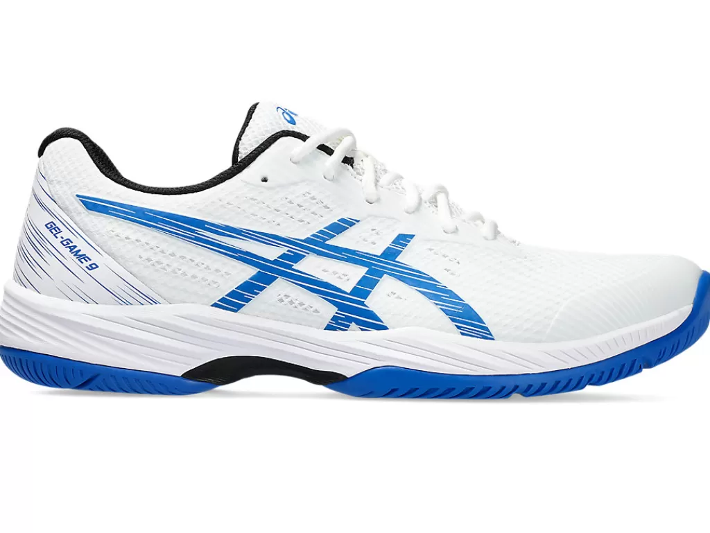 ASICS Tennisschoenen | Tennis>GEL-GAME 9 White/Tuna Blue