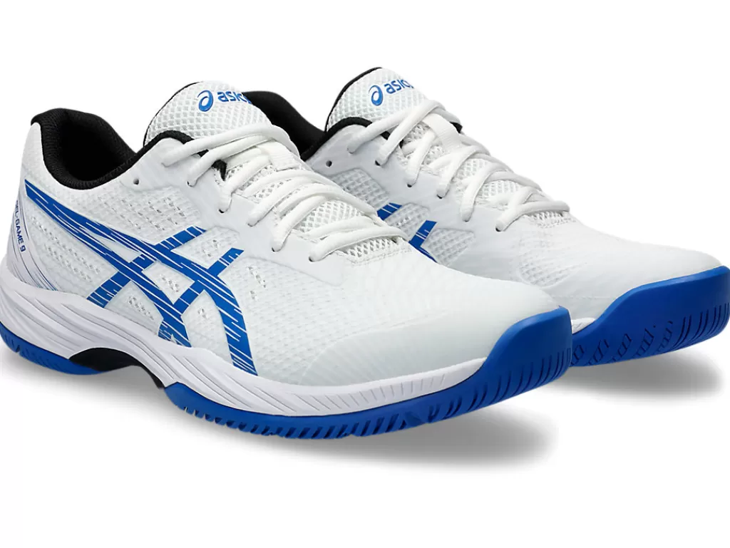 ASICS Tennisschoenen | Tennis>GEL-GAME 9 White/Tuna Blue