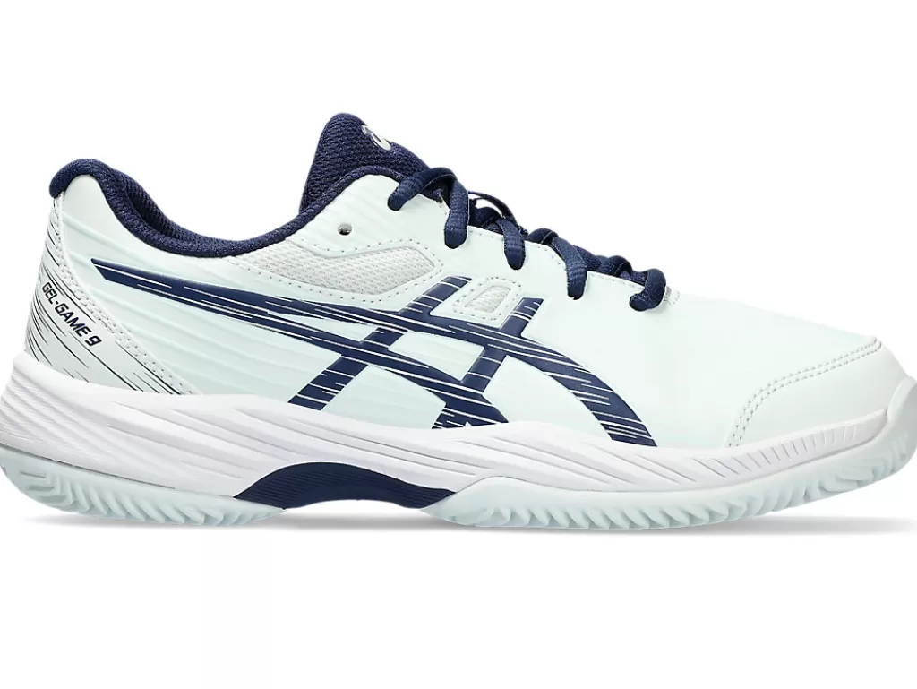 ASICS Tennisschoenen | Tennis>GEL-GAME 9 GS CLAY/OC Pale Mint/Blue Expanse