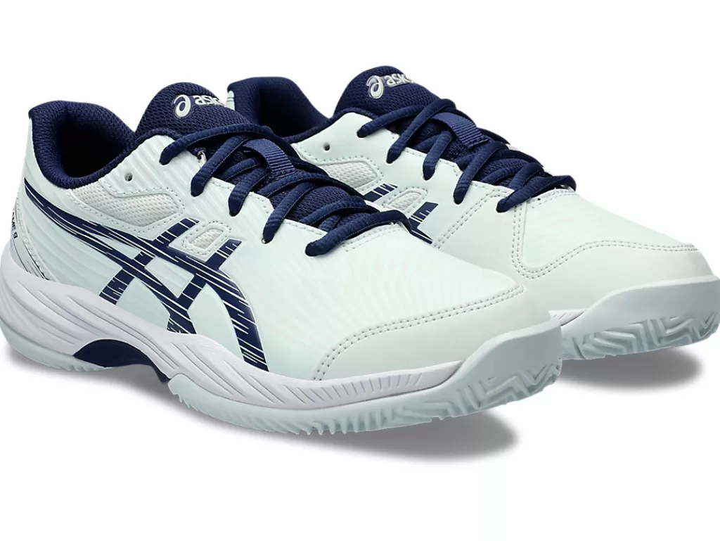 ASICS Tennisschoenen | Tennis>GEL-GAME 9 GS CLAY/OC Pale Mint/Blue Expanse