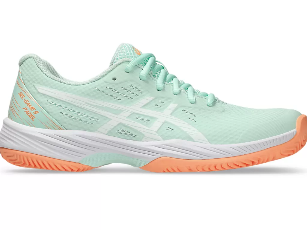 ASICS Padel | Padel>GEL-GAME 9 PADEL Mint Tint/White