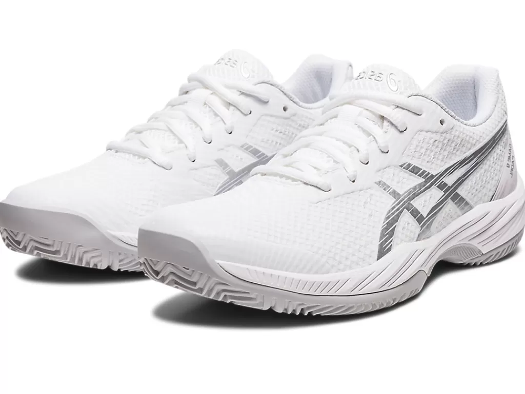 ASICS Padel | Padel>GEL-GAME 9 PADEL White/Pure Silver