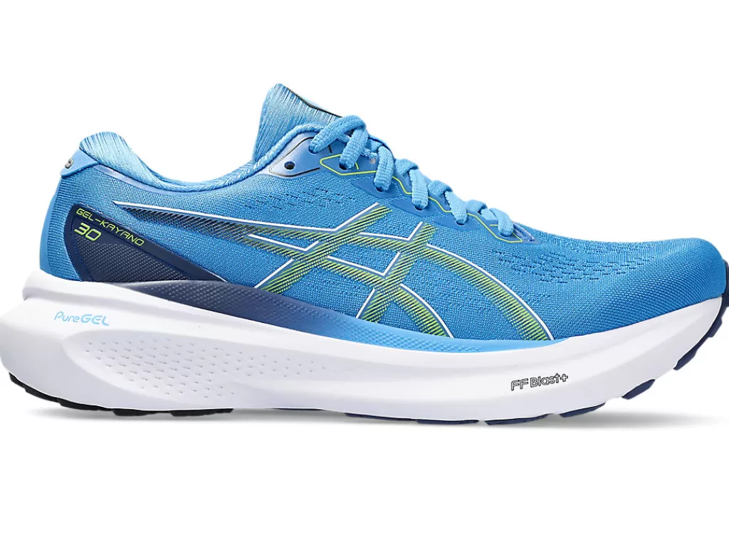 ASICS GEL-KAYANO™ | Hardloopschoenen>GEL-KAYANO 30 Waterscape/Electric Lime