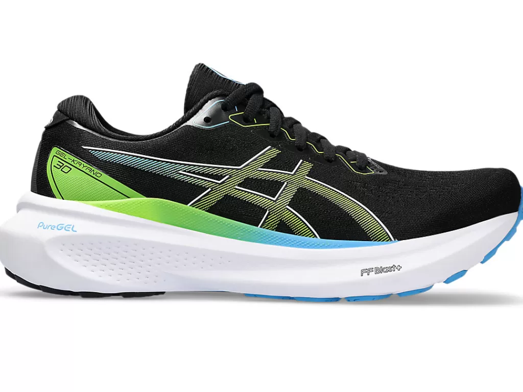 ASICS GEL-KAYANO™ | Hardloopschoenen>GEL-KAYANO 30 Black/Electric Lime