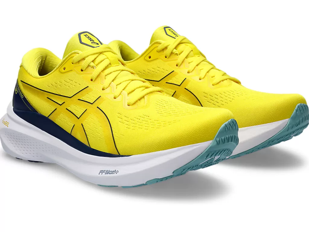 ASICS GEL-KAYANO™ | Hardloopschoenen>GEL-KAYANO 30 Bright Yellow/Blue Expanse