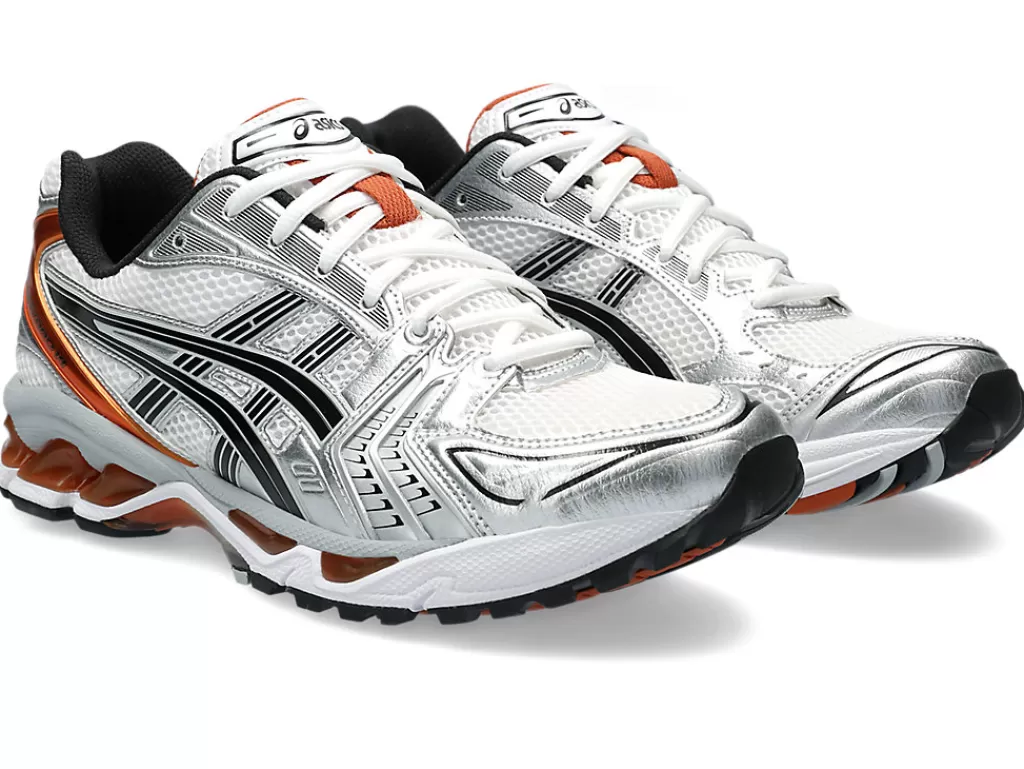 ASICS GEL-KAYANO™ 14 | Sportstyle>GEL-KAYANO 14 White/Piquant Orange