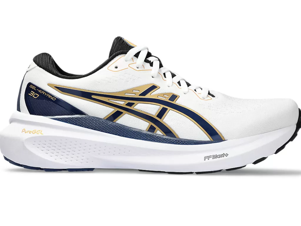 ASICS GEL-KAYANO™ | Hardlopen>GEL-KAYANO 30 ANNIVERSARY White/Deep Ocean