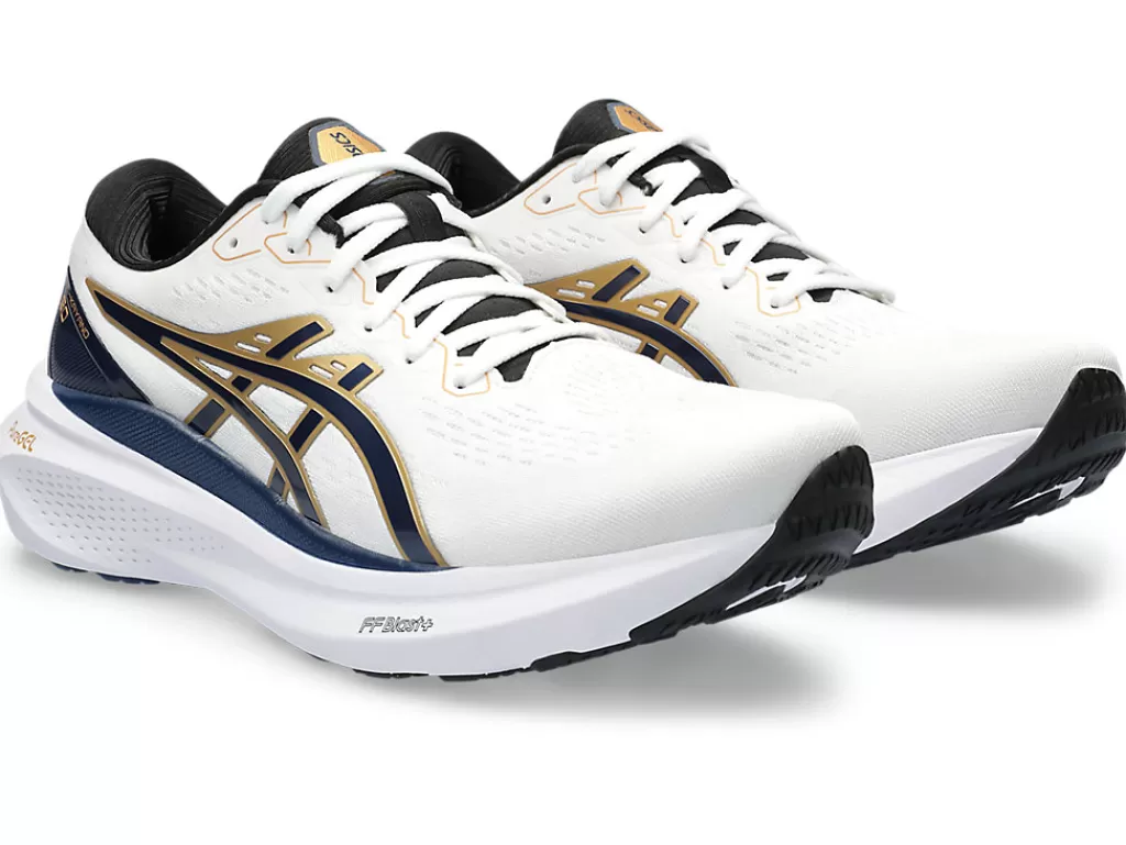 ASICS GEL-KAYANO™ | Hardlopen>GEL-KAYANO 30 ANNIVERSARY White/Deep Ocean