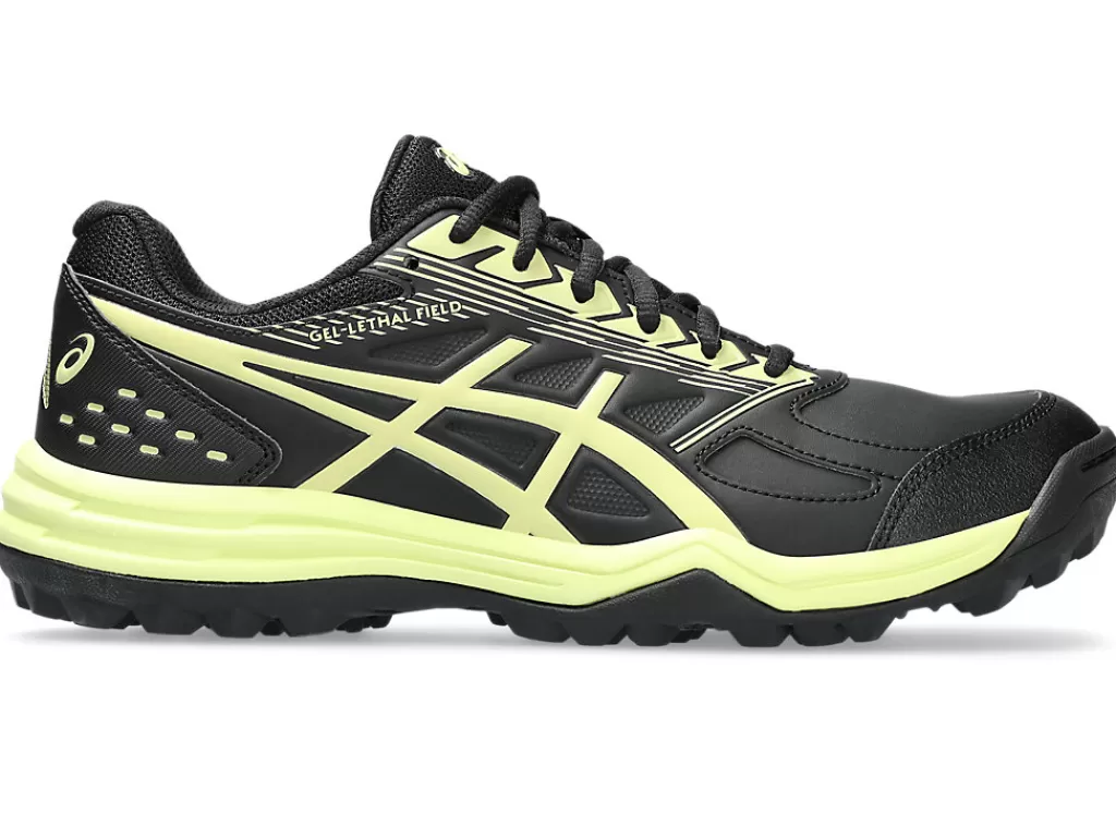 ASICS Hockey | Schoenen>GEL-LETHAL FIELD Black/Glow Yellow