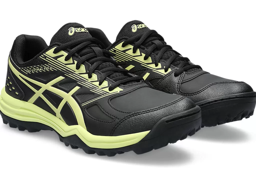 ASICS Hockey | Schoenen>GEL-LETHAL FIELD Black/Glow Yellow