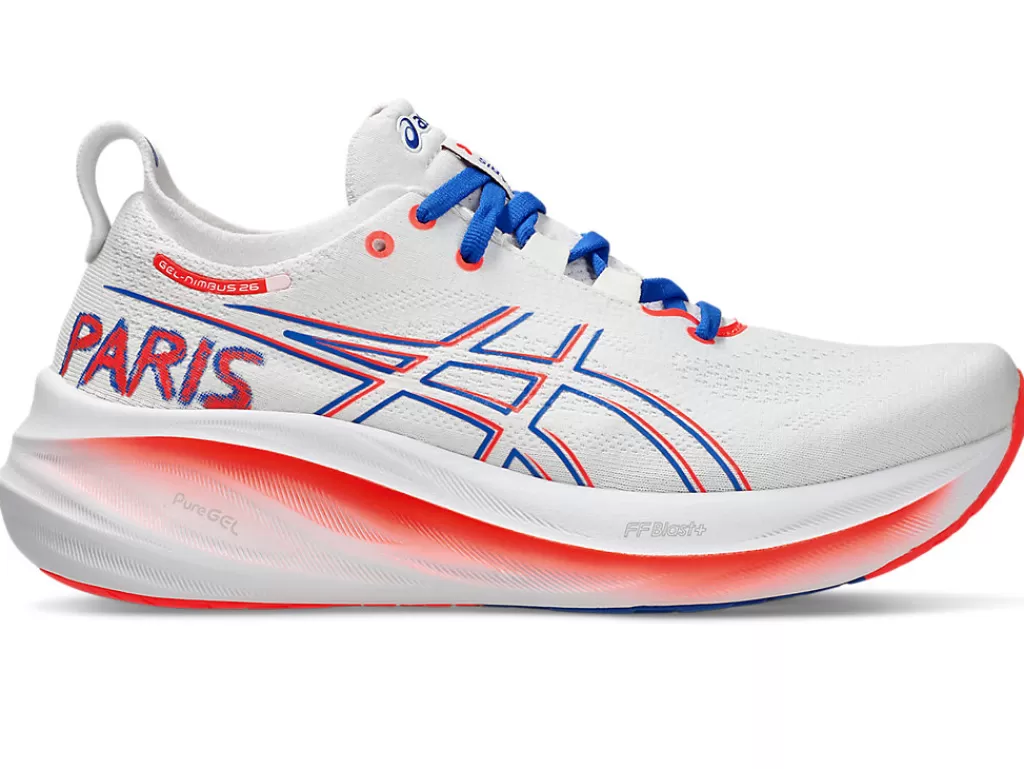 ASICS GEL-NIMBUS™ | Hardlopen>GEL-NIMBUS 26 White/Sunrise Red